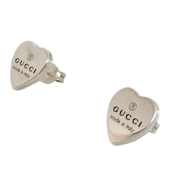 Heart Shape Earrings SV925 Silver,All Products : American Fashion Style Bags On Sale